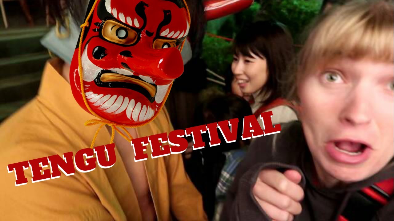 Japanese Tengu Festival in Minoh