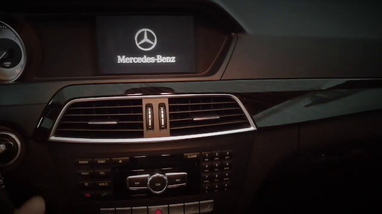 Mercedes Rückfahrkamera aktivieren Backup Camera activate Comand Online NTG 4.5  W204/S204