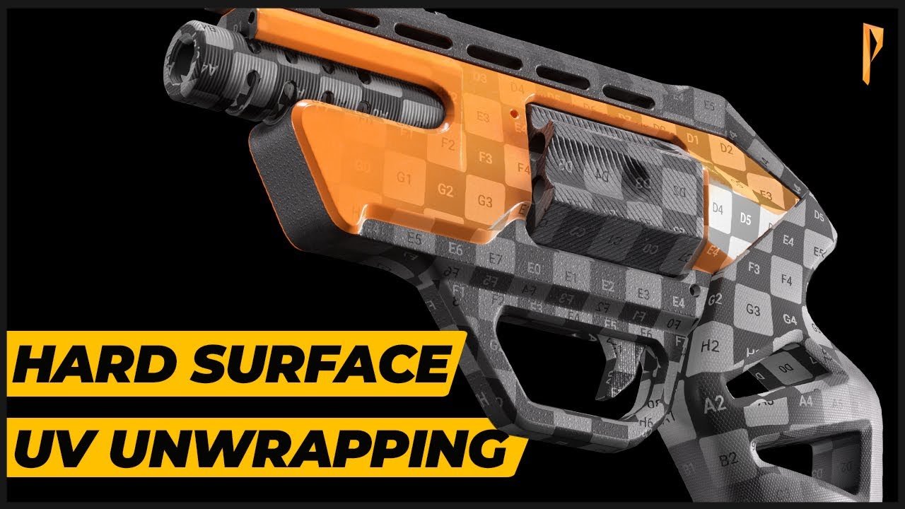 Учебное пособие по разворачиванию УФ-развертки в Cinema 4D Advanced Hard Surface
