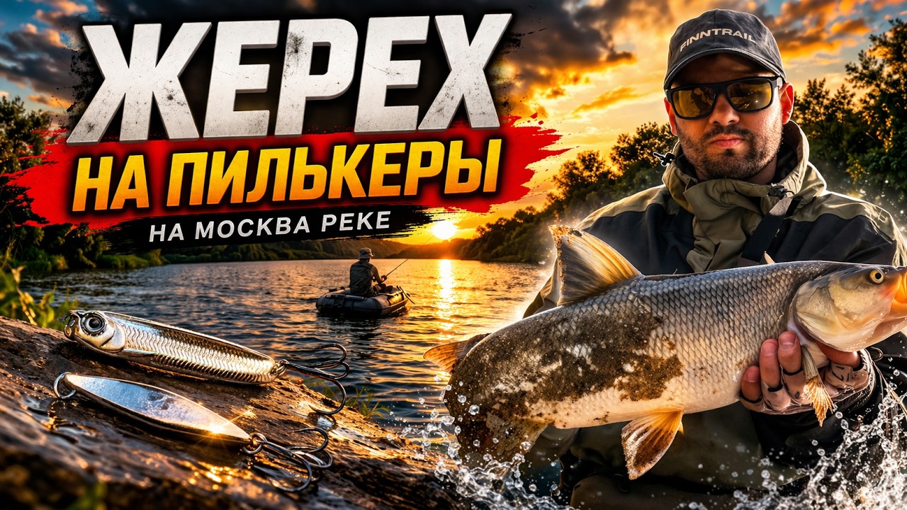 Рыбалка на жереха. Москва река, март 2026г.