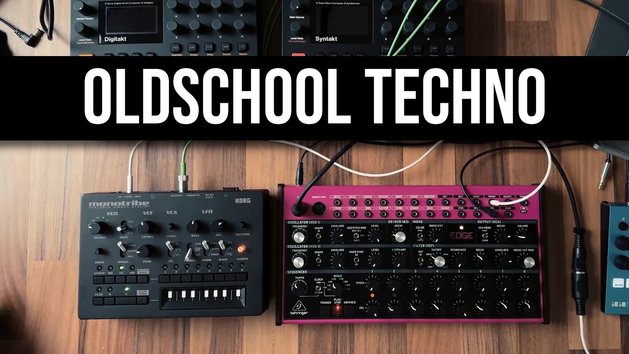 New Year's Eve | Korg Monotribe | Behringer Edge  | DAWLESS TECHNO