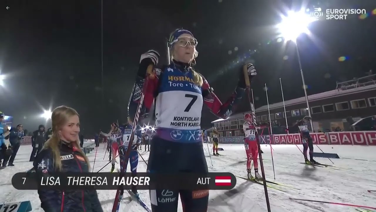 Biathlon World Cup 24-25, Race 10, Mass Start Women, Kontiolahti, Finland