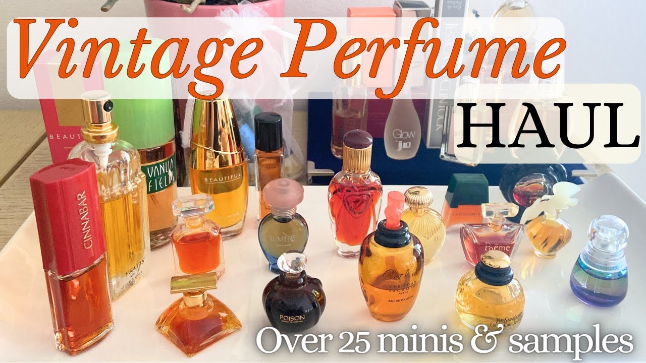 Massive Vintage Perfume Haul | Discovering So Many Hidden Gems!