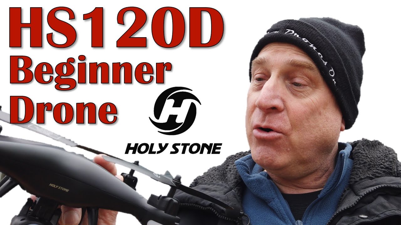 Holy Stone HS120D Beginner Drone - Review and Demo