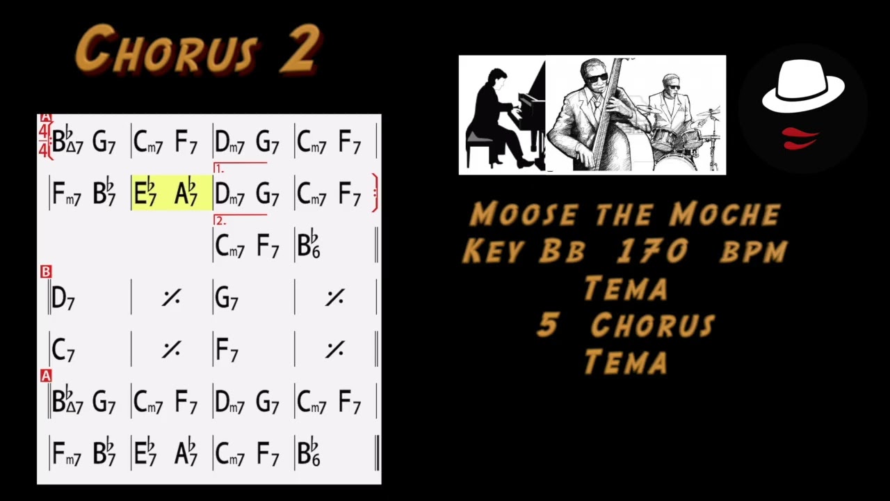 moose the moche key Bb 170 bpm TRIO