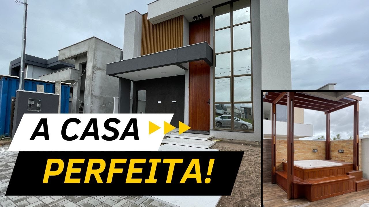 🛑VENDIDO - Linda casa em Condomínio Fechado em João Pessoa - #PARAÍBA