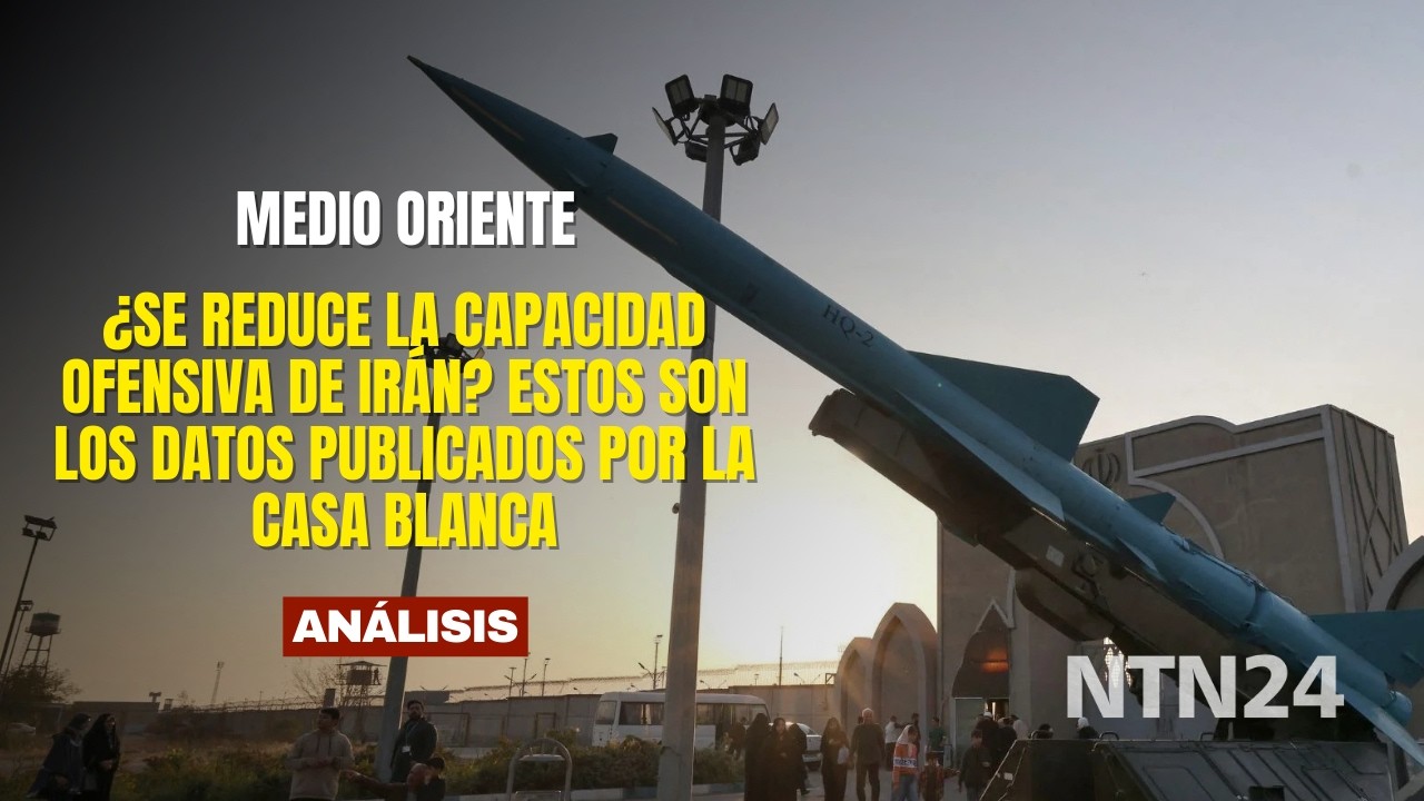 ¿Se reduce la capacidad ofensiva de Irán? Estos son los datos publicados por la Casa Blanca