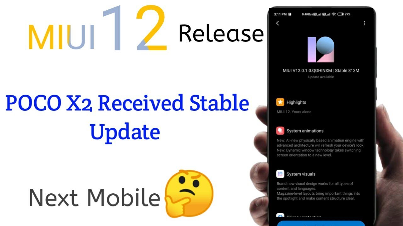 POCO X2 MIUI12 UPDATE RELEASE | Miui12 tamil | Next Update? | TECH2TAMIL