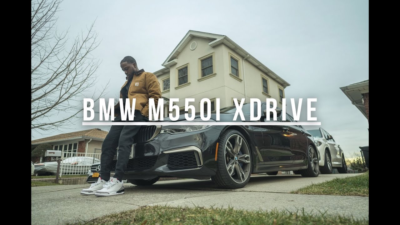 2018 BMW M550i xDrive G30 | Exhaust Clips, Walkaround, POV Drive