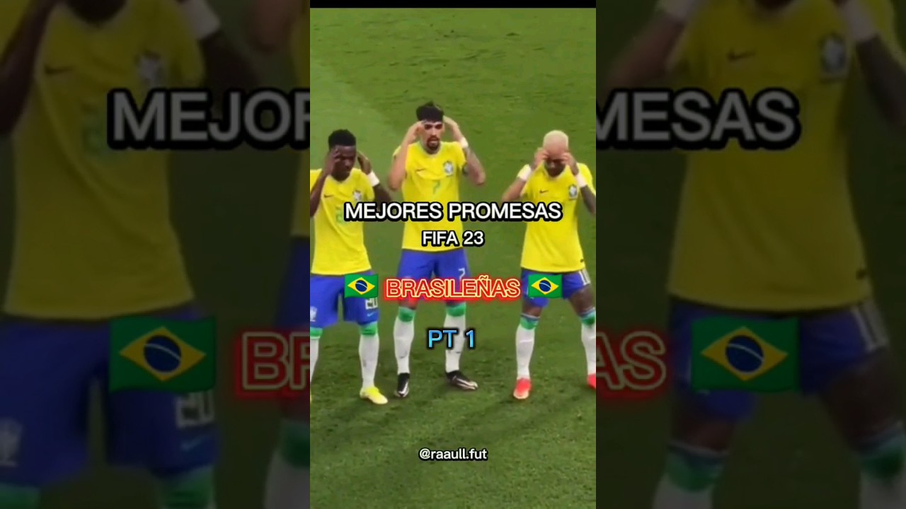 Mejores Promesas Brasile&ntilde;as. Fifa 23. Pt 1 #fifa23 #promesas #modocarrera #brasil