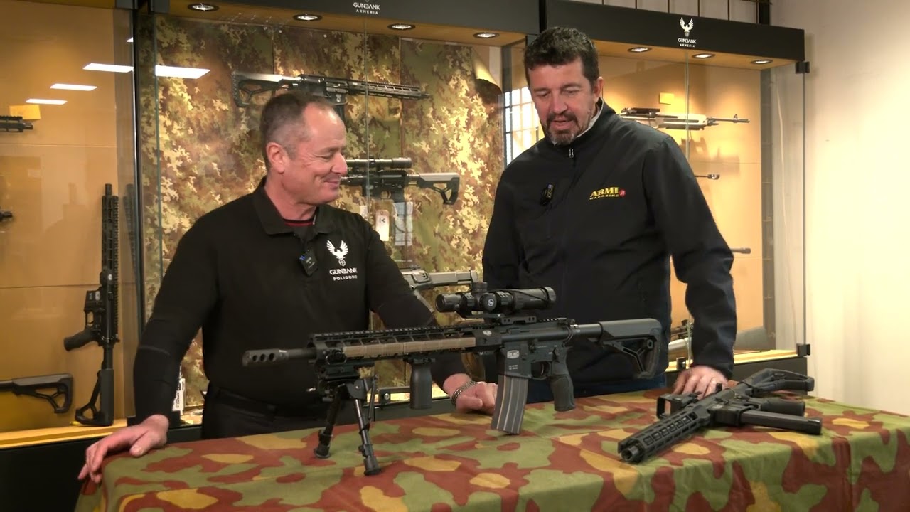 Bre-Mec Sar S-4 calibro 9x19 mm e  .223 Remington - Presentazione e prova a fuoco