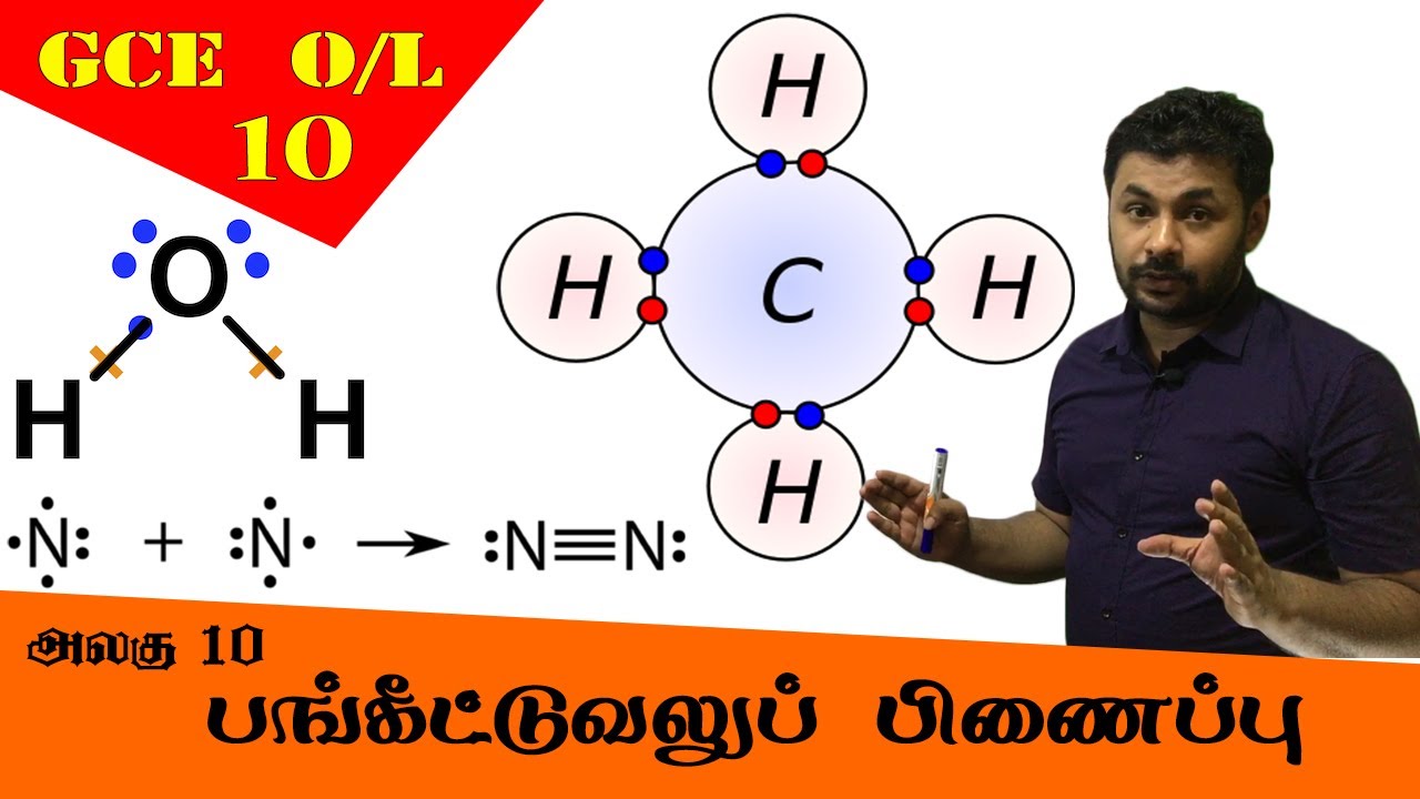 பங்கீட்டுவலுப் பிணைப்பு | Covalent Bond - Grade 10 Science | GCE O/L Tamil Medium