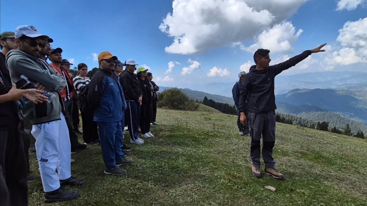 Adventure camp at ABVIM&AS HATKOTI shimla day 4                 #adventute #travel #mountains #camp 