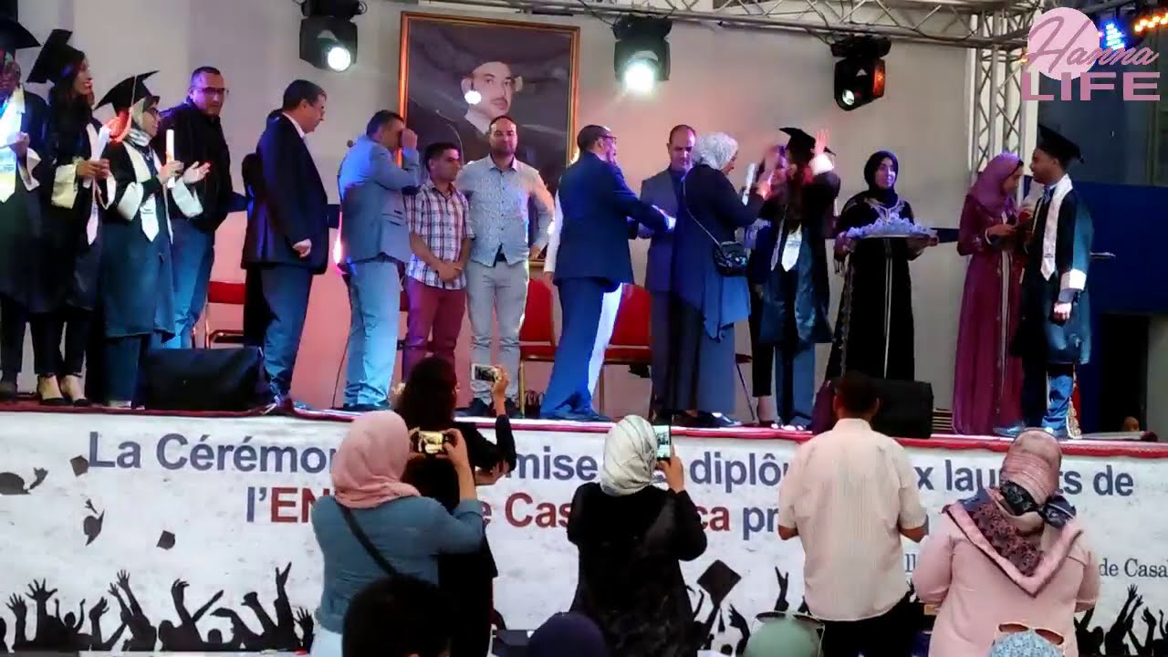 ENSAM Casablanca: Cérémonie de remise de diplômes en 2018 حفل تخرج المهندسين الداربيضاء