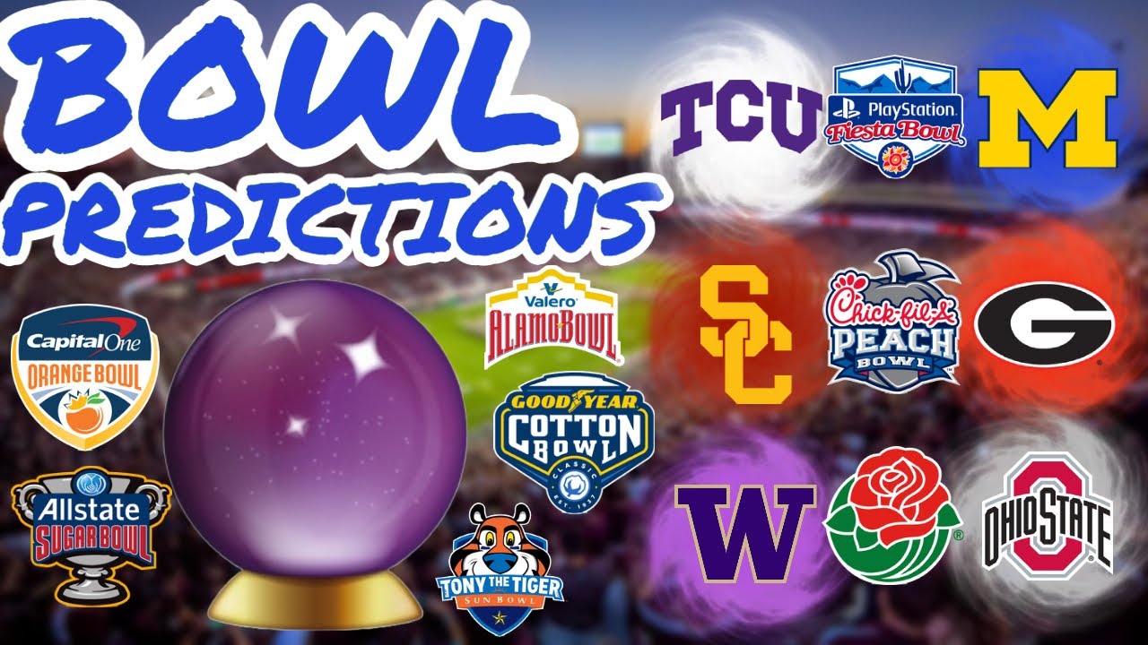 *UPDATED* College Football 2023 Bowl Predictions