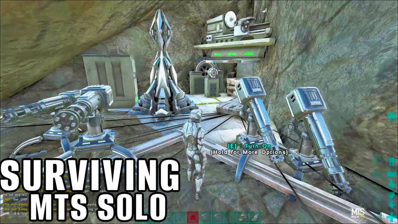 SURVIVING SOLO 5 Days On The Most Brutal Servers - MTS - ARK Survival