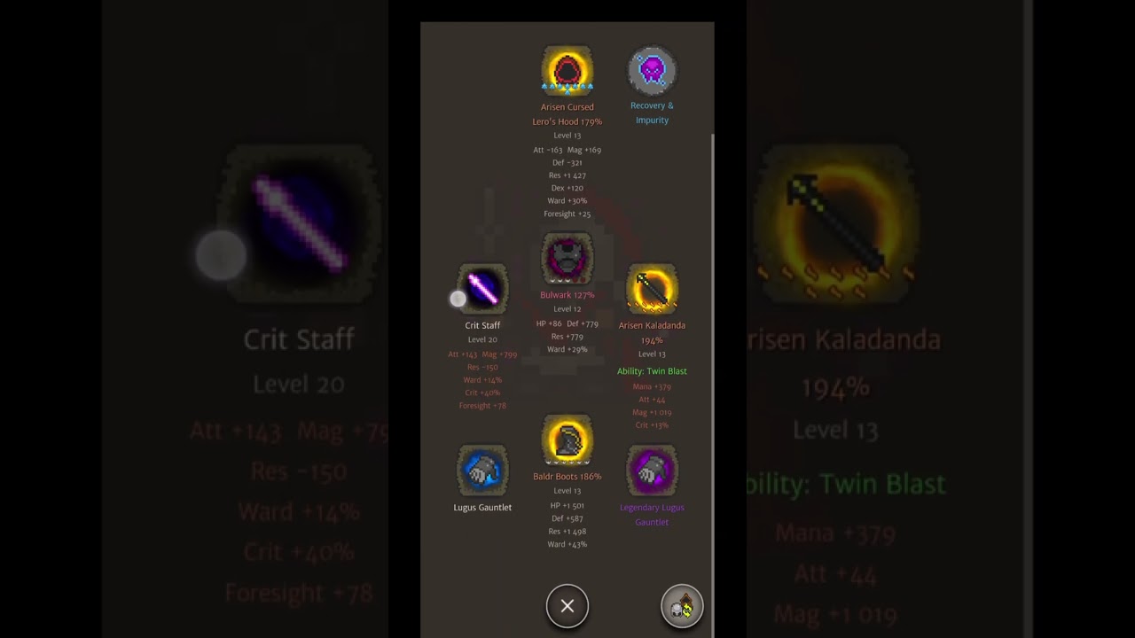 Heroes of Aethric: How to create a typical Ultima build.