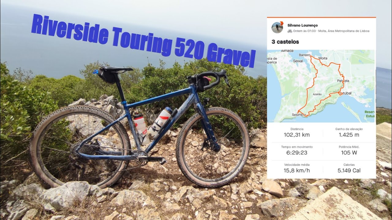 11º Conquista dos 3 Castelos Arrábida 2021 com Riverside Touring 520 (gravel)