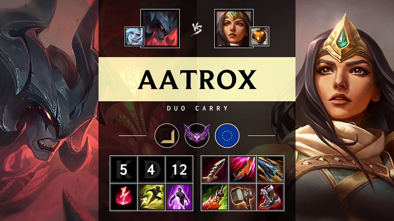Aatrox Carry vs Sivir - EUW Master Patch 25.19