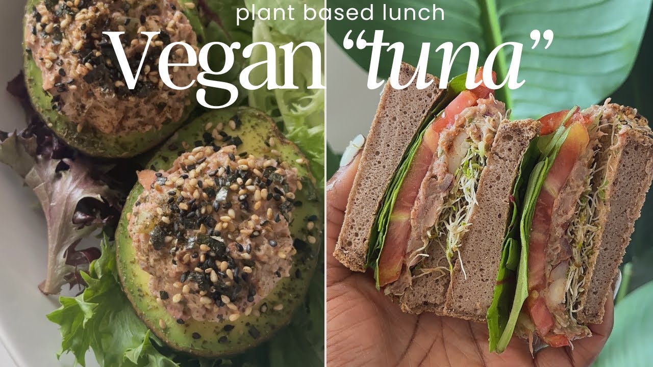 Vegan Tuna  Salad | plant based lunch ideas