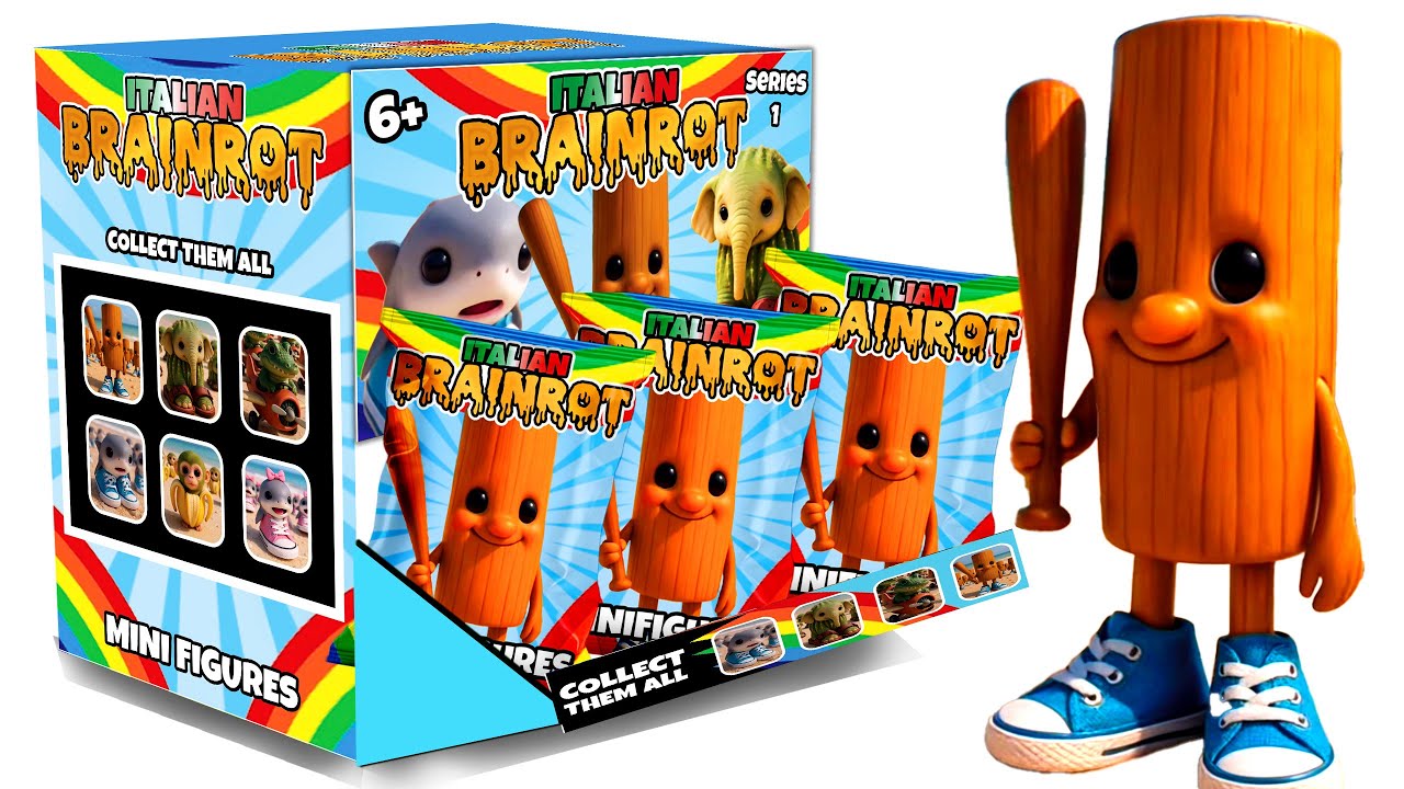 The LARGEST Italian Brainrot BABIES MYSTERY BOX! NEW Tung Tung SAHUR, TRALALERO TRALALA Minifigures