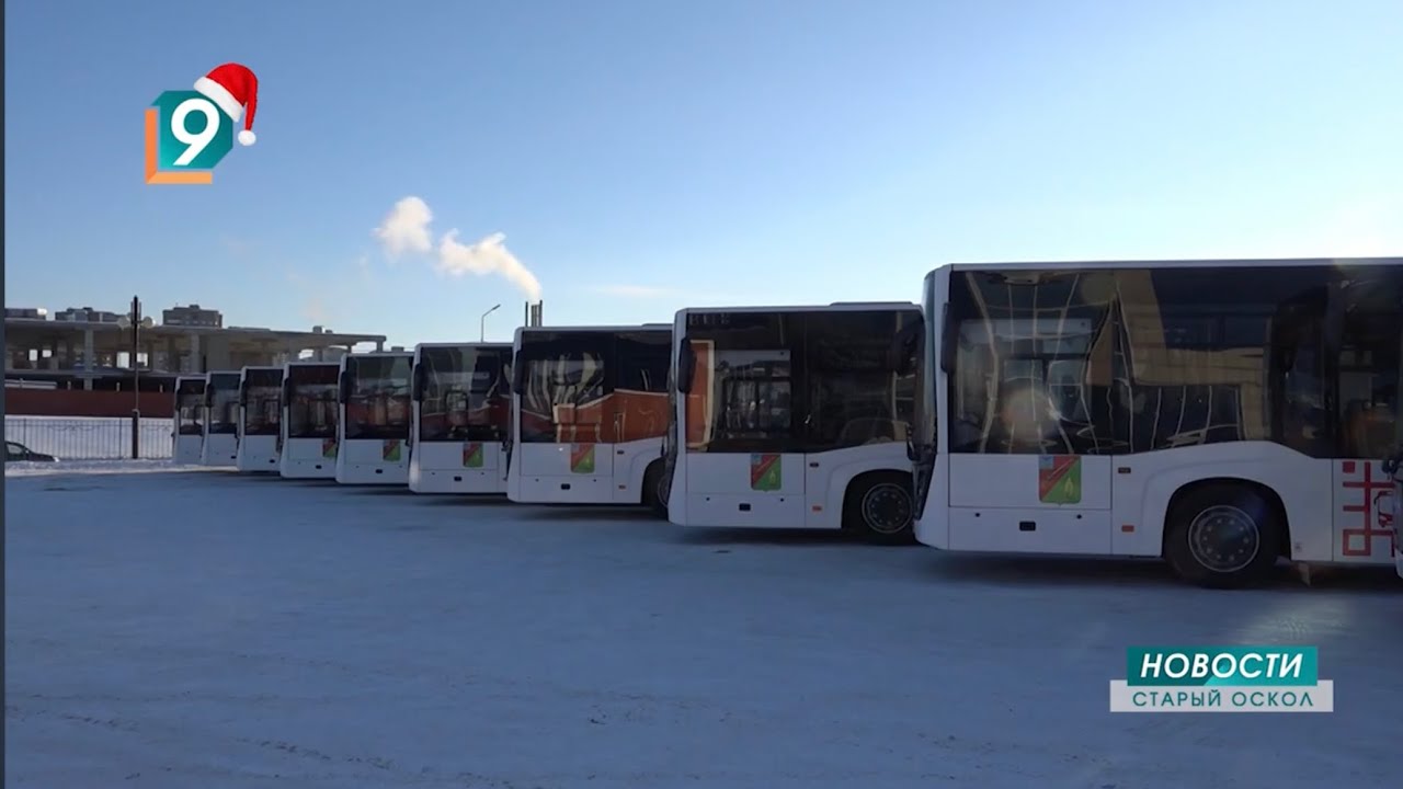 В Старом Осколе начнут курсировать 12 новых автобусов