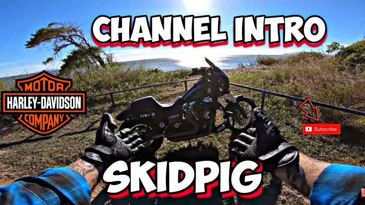 Australian Motovlogger - SkidPig - Channel Intro 🤙