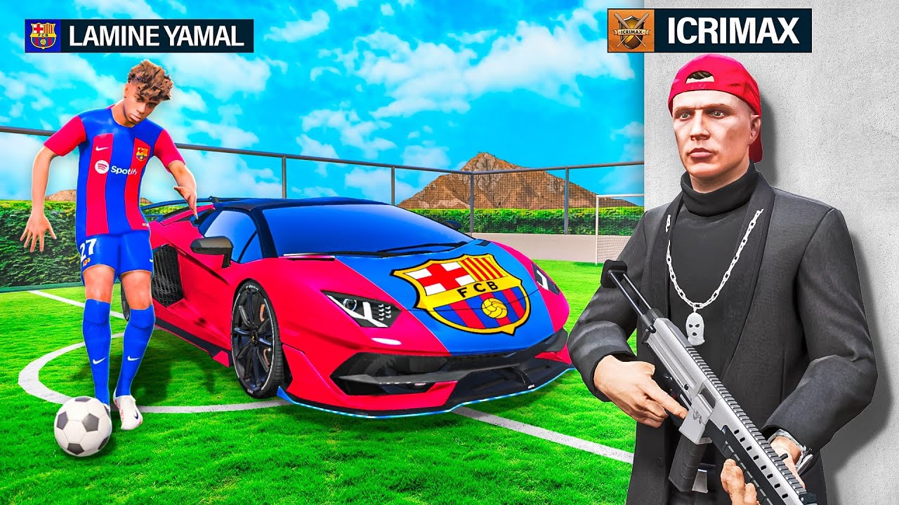 Ich BESCH&Uuml;TZE LAMINE YAMAL in GTA 5 RP!