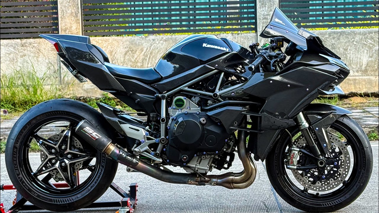 Kawasaki Ninja H2 ปี ค.ศ.16 จด19 Full Carbon เจ้าแห่งท้องถนน ใครหาอยู่ ไม่ควรพลาด