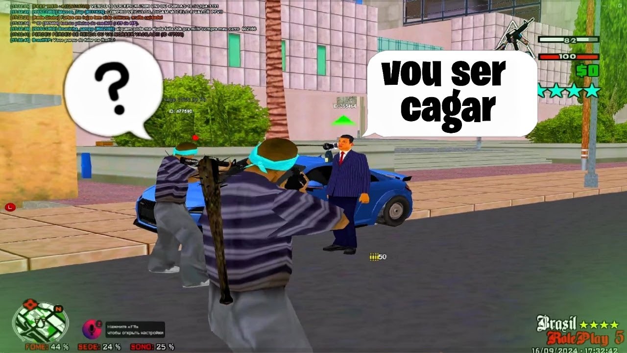 🚨ASSALTANDO GERAL DEU MUITO RUIM? ( BRASIL ROLEPLAY )