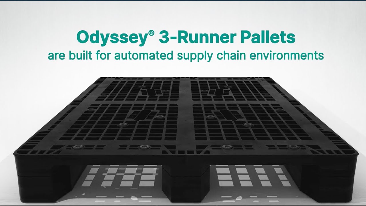 40x48 Odyssey 3-Runner Pallet, from ORBIS, Designed for Automated Systems