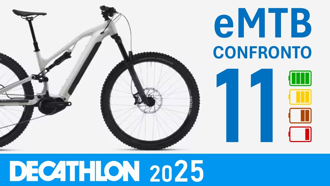 eMTB DECATHLON 2025 Confronto mountain bike elettriche Stilus E-Feel E-Expl | MTBT