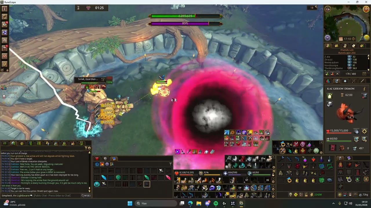 Combat modernisation beta - Solo Solak 3.26 (No audio)