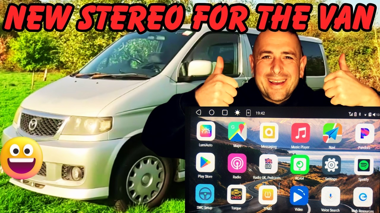 UPGRADING THE MAZDA BONGO WITH THE ATOTO S8 STEREO 👍🍻🚐