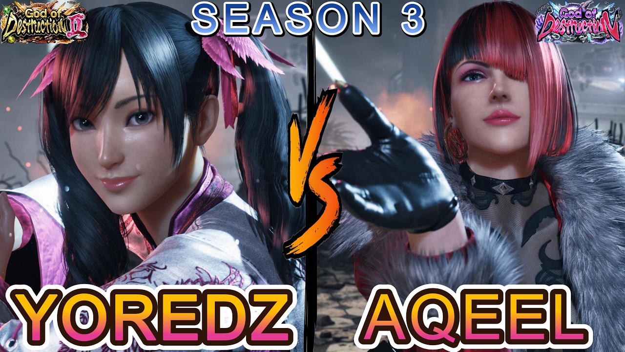 Yoredz (Xiaoyu) vs Aqeel (Anna) | Tekken 8 - high-level  Season 3 matchup