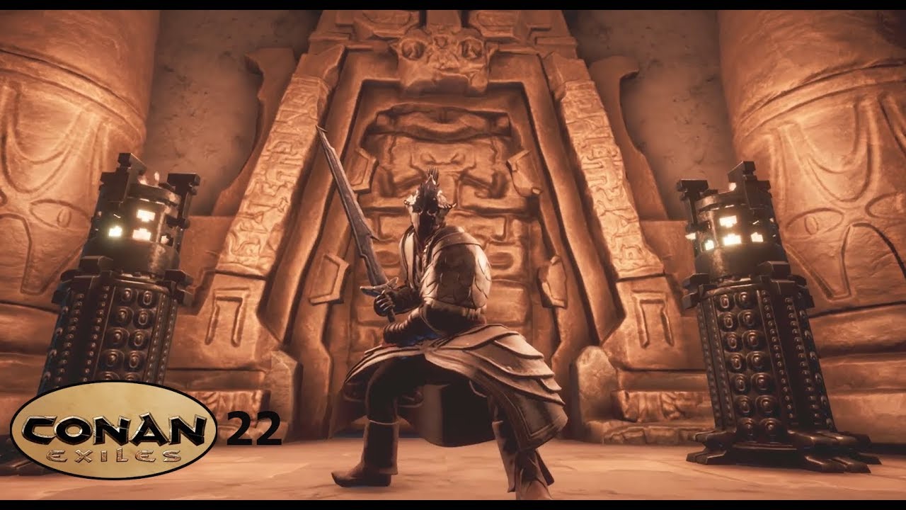 Conan Exiles S02E22: Бегущая пещера и расчистка места, где мы потерпели неудачу