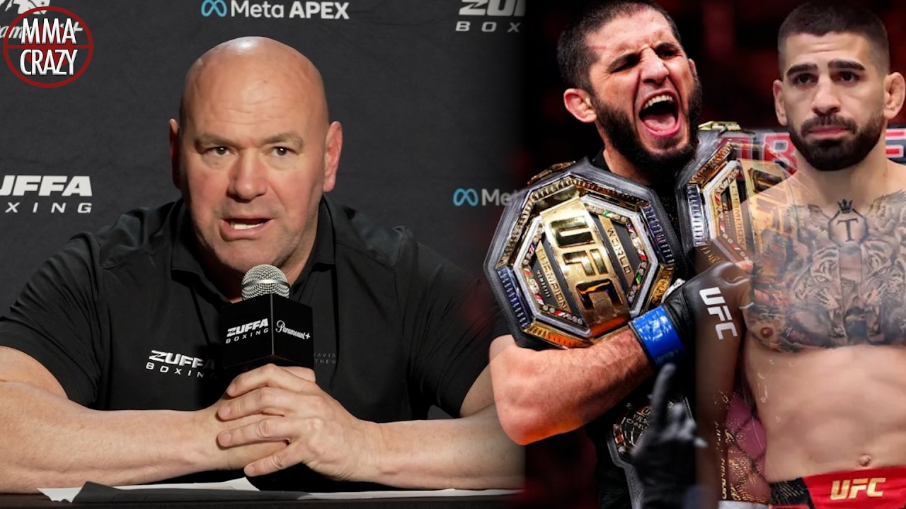 Dana White SHUTS DOWN reports of Makhachev vs Topuria for White House, reveals Islam injury