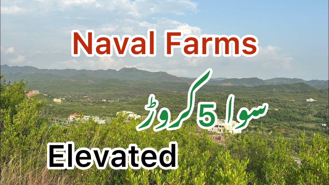 Elevated Farm Street 25, Sector &ldquo;C&rdquo; | Naval Farms | PN Farms | reasonable demand 5.25 Crore !