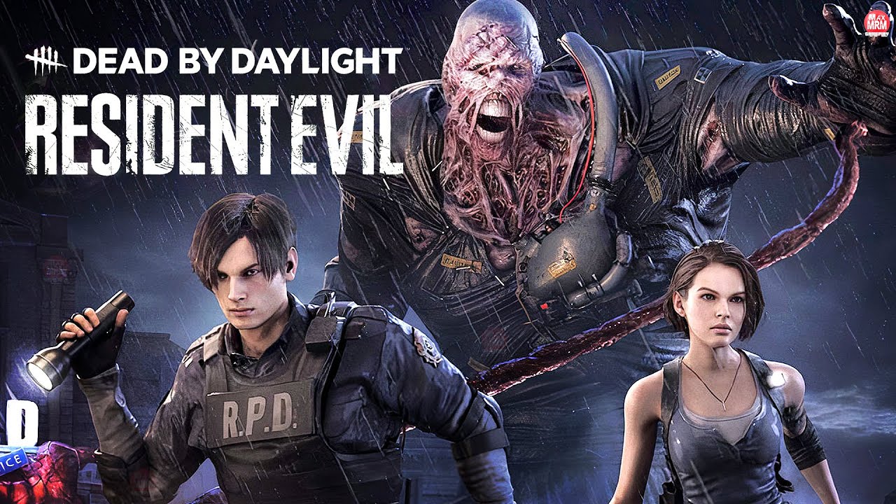 RESIDENT EVIL no DEAD BY DAYLIGHT - Jogando de Nemesis e de Jill