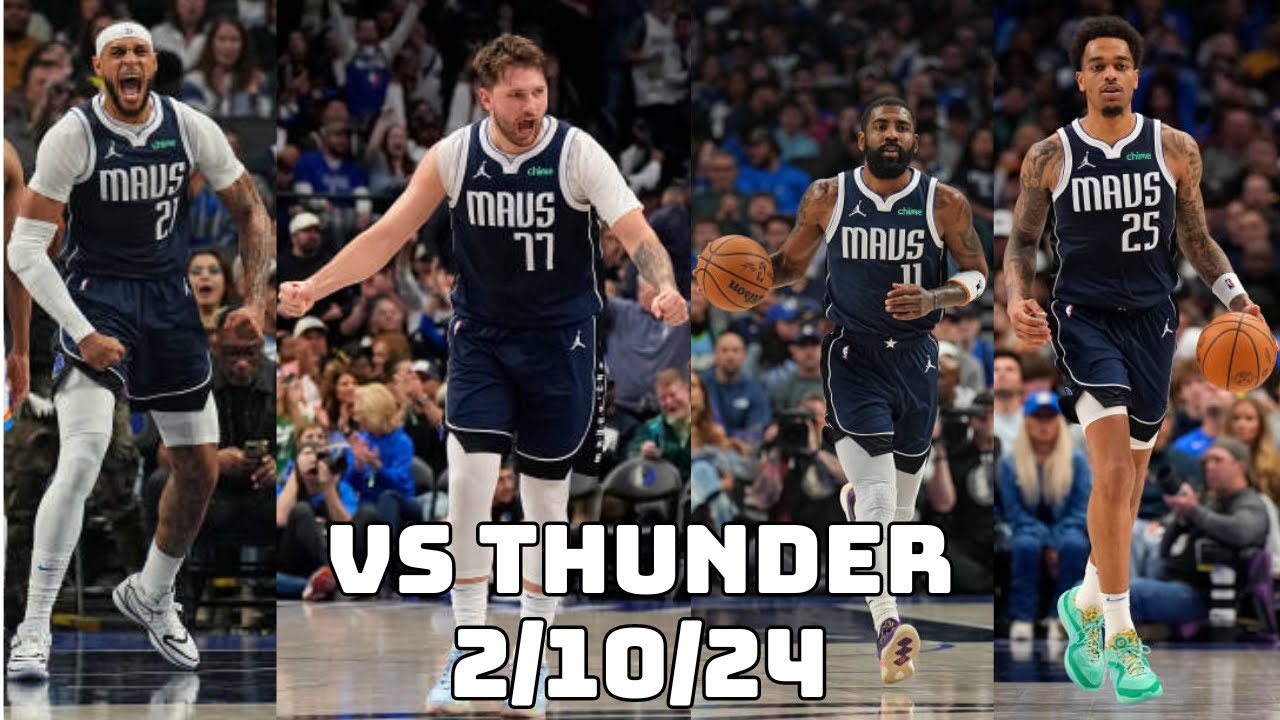 Dallas Mavericks Team Highlights vs the Thunder (02.10.2024)