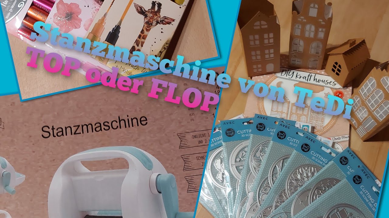 Action-Haul & TeDi-Haul Stanzmaschine von TeDi 👍oder👎neue 3D Scene Stanzen im Oktober 22