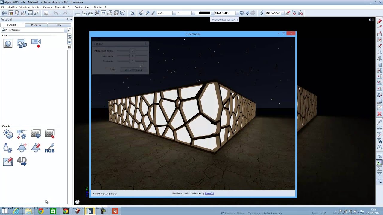 Webinar Allplan 2015 - Luci, lampade e uso di CineRender