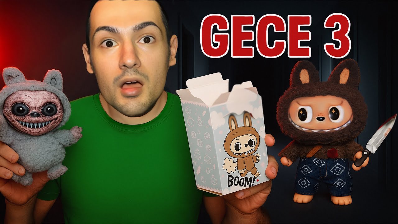 LABUBU Oyuncağını Sakın Gece 3'te OYNAMA! 😱 (Canlandı!)