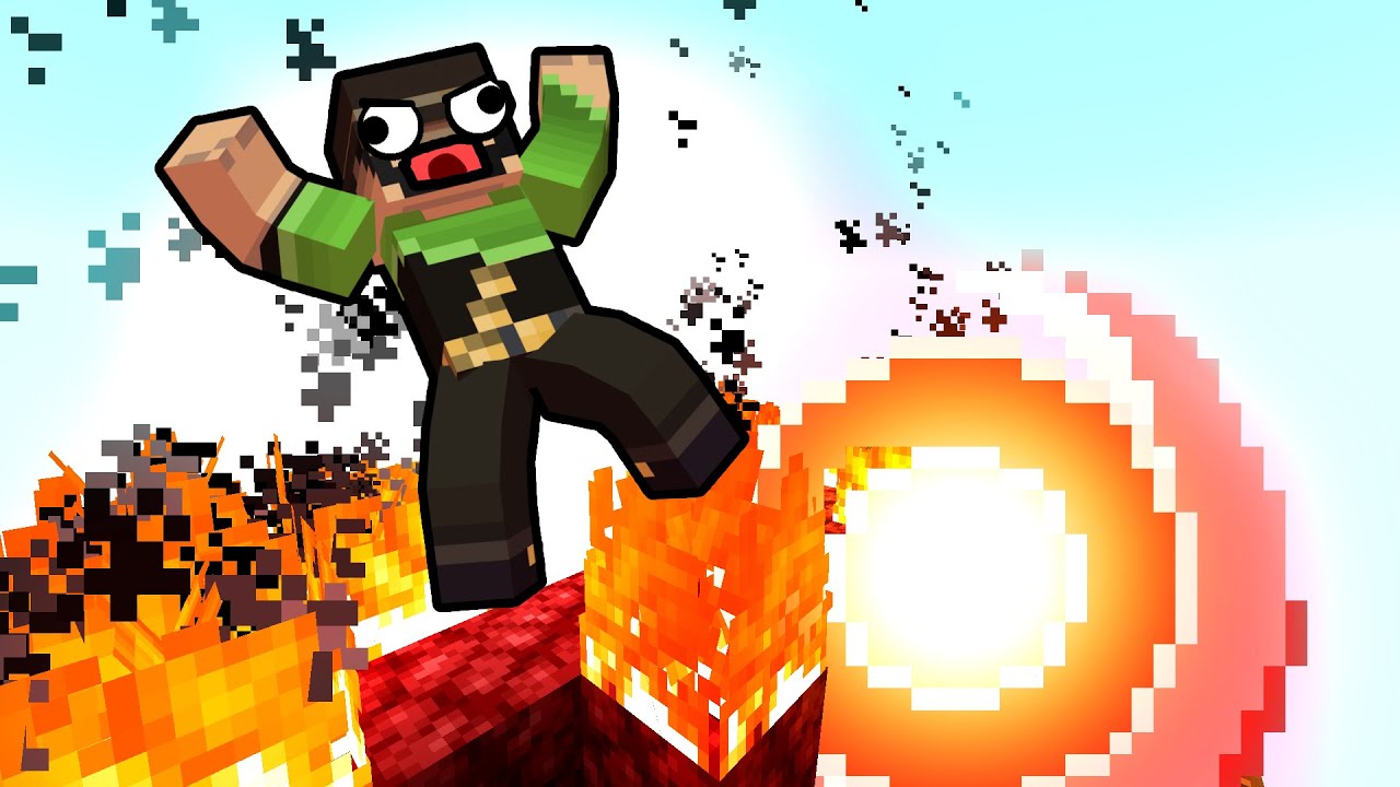 The Nether Came To Our Skyblock...