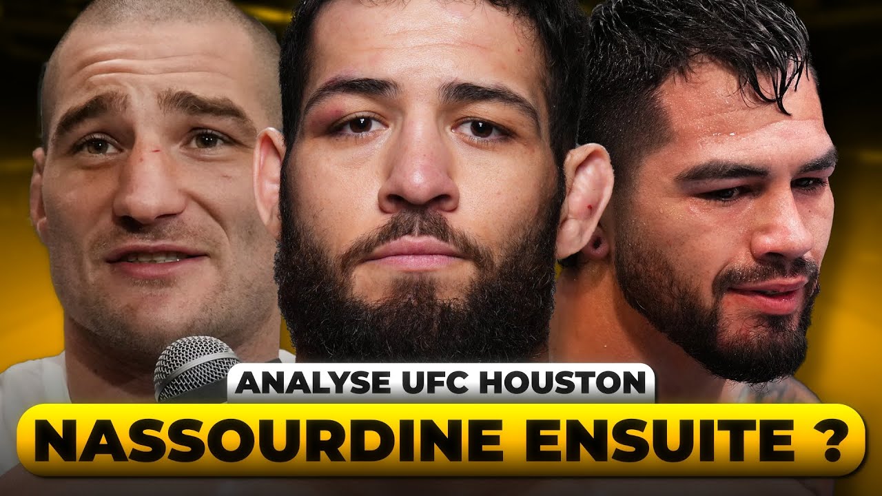 NASSOURDINE VS LE GAGNANT ? ANALYSE UFC HOUSTON