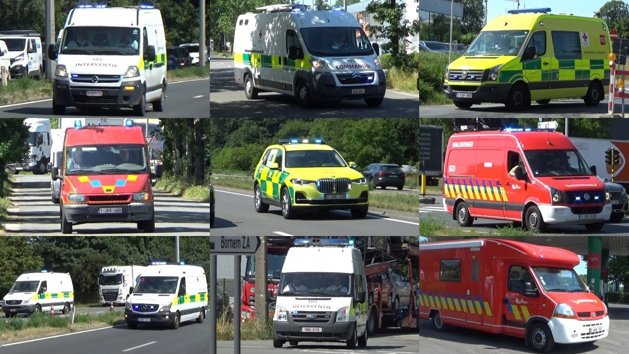 [MIP/PRIMEUR] Verschillende hulpdiensten met spoed naar brandende schoolbus met 35 kinderen!