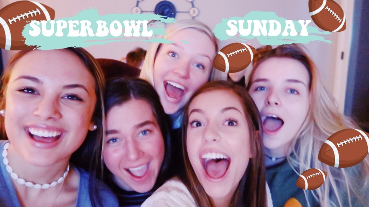SUPERBOWL PARTY ( vlog)