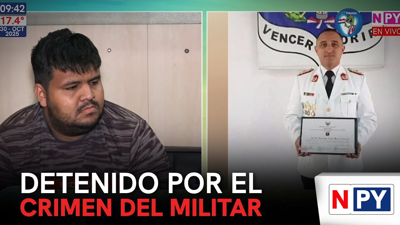 Habla Luis Guillen, detenido por el crimen del militar