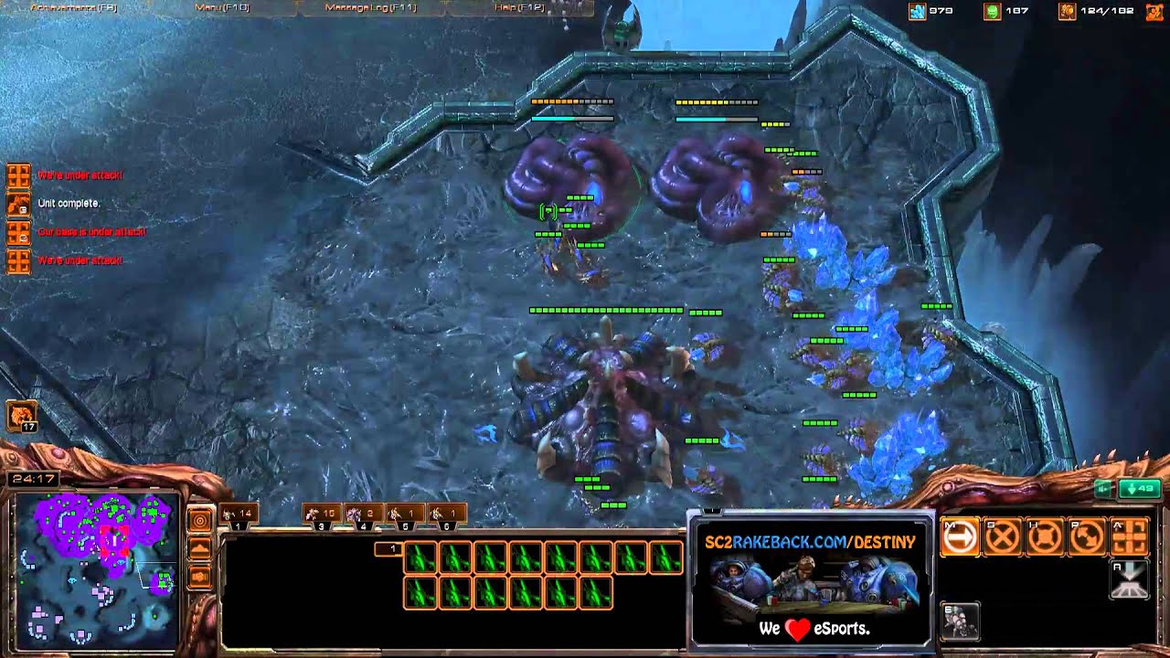 ROOTDestiny (Z) vs. ROOTKitty (T) [Game 6] - Starcraft 2