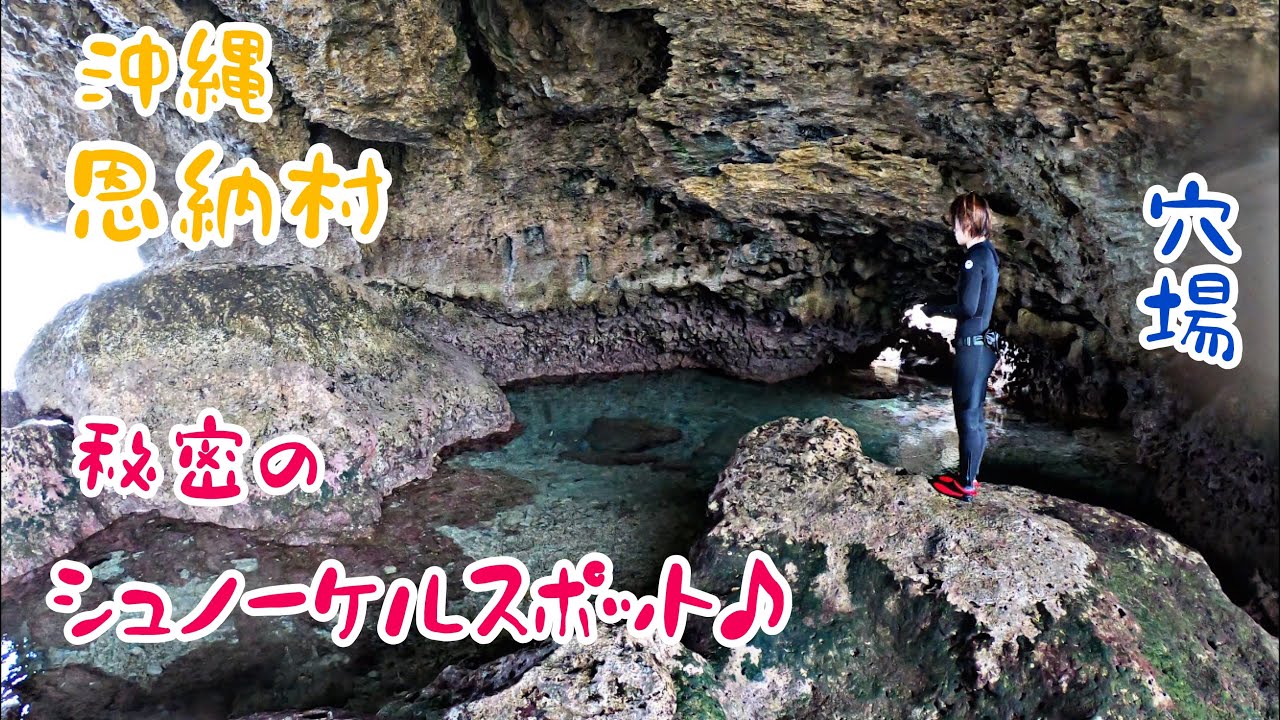 恩納村秘密の穴場シュノーケルポイント!!!「4k」 沖縄の海紹介!!